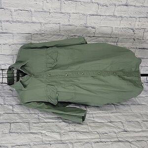 WORLDWIDE‎ SPORTSMAN Green Fisherman Shirt Large